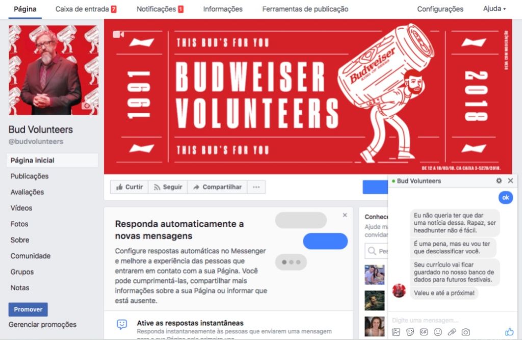 Bud Volunteers